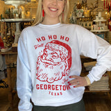 Georgetown Santa Christmas Sweatshirt