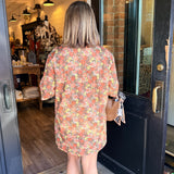 Brandy Floral Shirt Dress