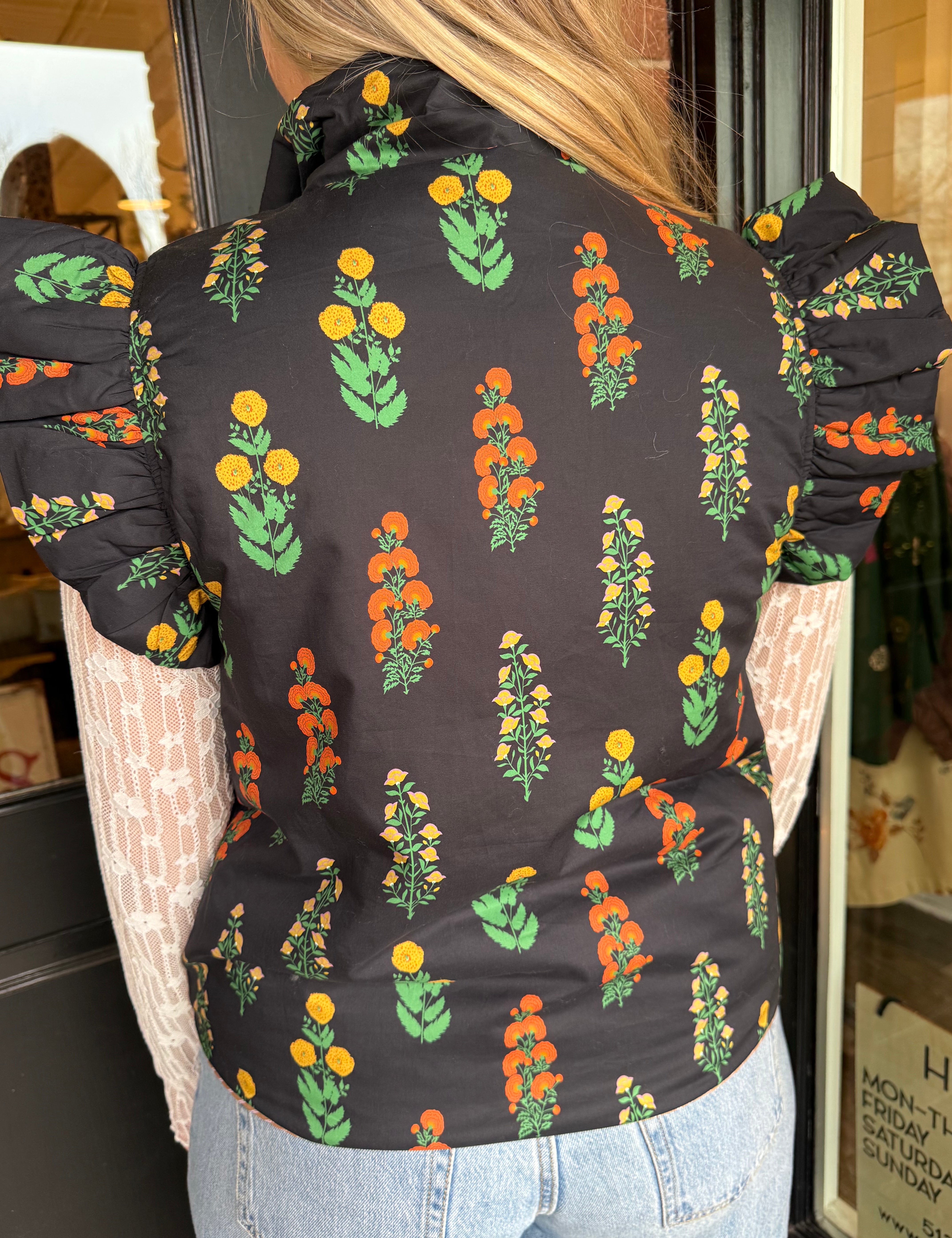 Everly Floral Vest