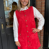 Stella Sleeveless Suede Dress