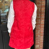 Stella Sleeveless Suede Dress