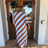 Belinda Diagonal Stripe Dress