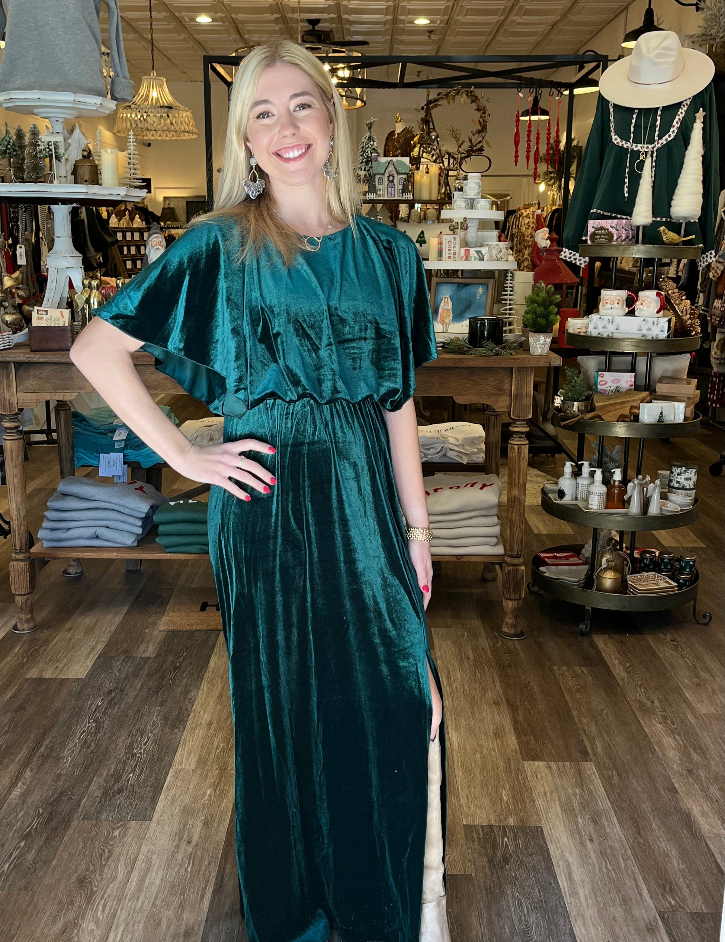 Coco Hunter Velvet Dress