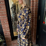 Randi Blue Midi Dress