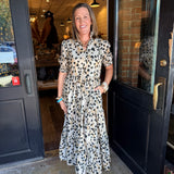 Alley Animal Print Maxi Dress