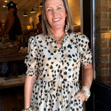 Alley Animal Print Maxi Dress