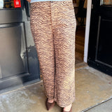 Harper Zebra Wide Leg Pants
