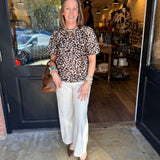 Jerry High Rise Stitch Pants