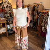 Gwen Boho Print Palazzo Pants