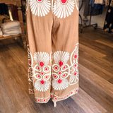 Gwen Boho Print Palazzo Pants