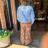 Tracey Floral Wide Leg Pants