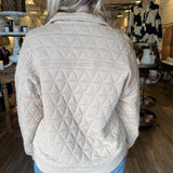 Tanya Quilted Half Zip Jacket