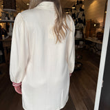 Kayla Half Zip Shirt Dress