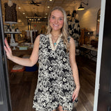 Brandi Embroidered Floral Dress