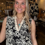 Brandi Embroidered Floral Dress