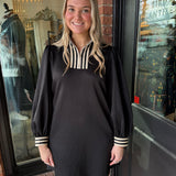 Kayla Half Zip Shirt Dress
