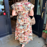 Crissy Garden Shirt Midi Dress