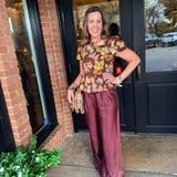 Letty High Waist Pleated Pants