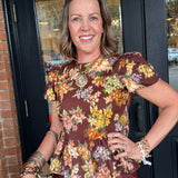 Stella Floral Peplum Top
