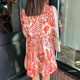 Macey Pattern Dress