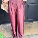 Letty High Waist Pleated Pants