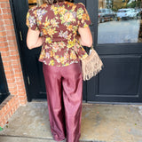 Letty High Waist Pleated Pants