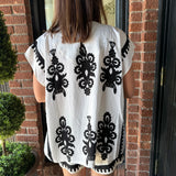 Blythe Border Style Poncho and Shorts