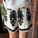 Blythe Border Style Poncho and Shorts