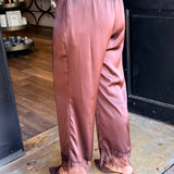 Shelly High Waist Satin Pants