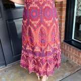 Robin Eyelet Embroidered Midi Skirt