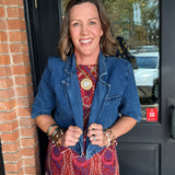 Debbie Denim Crop Jacket