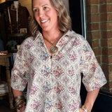 Arden Floral Shirt Dress