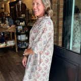 Arden Floral Shirt Dress