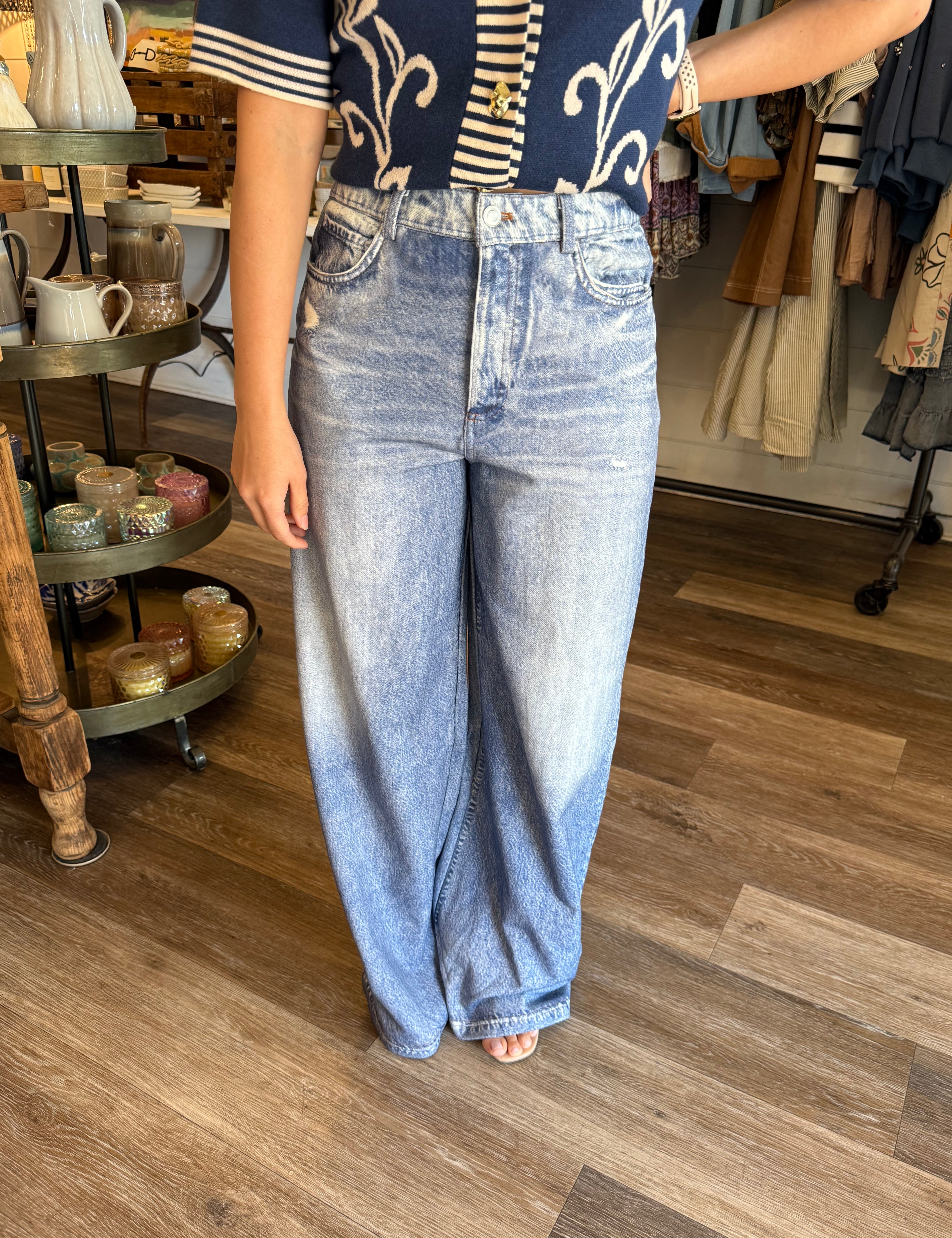 Vicky Wide Leg Jean