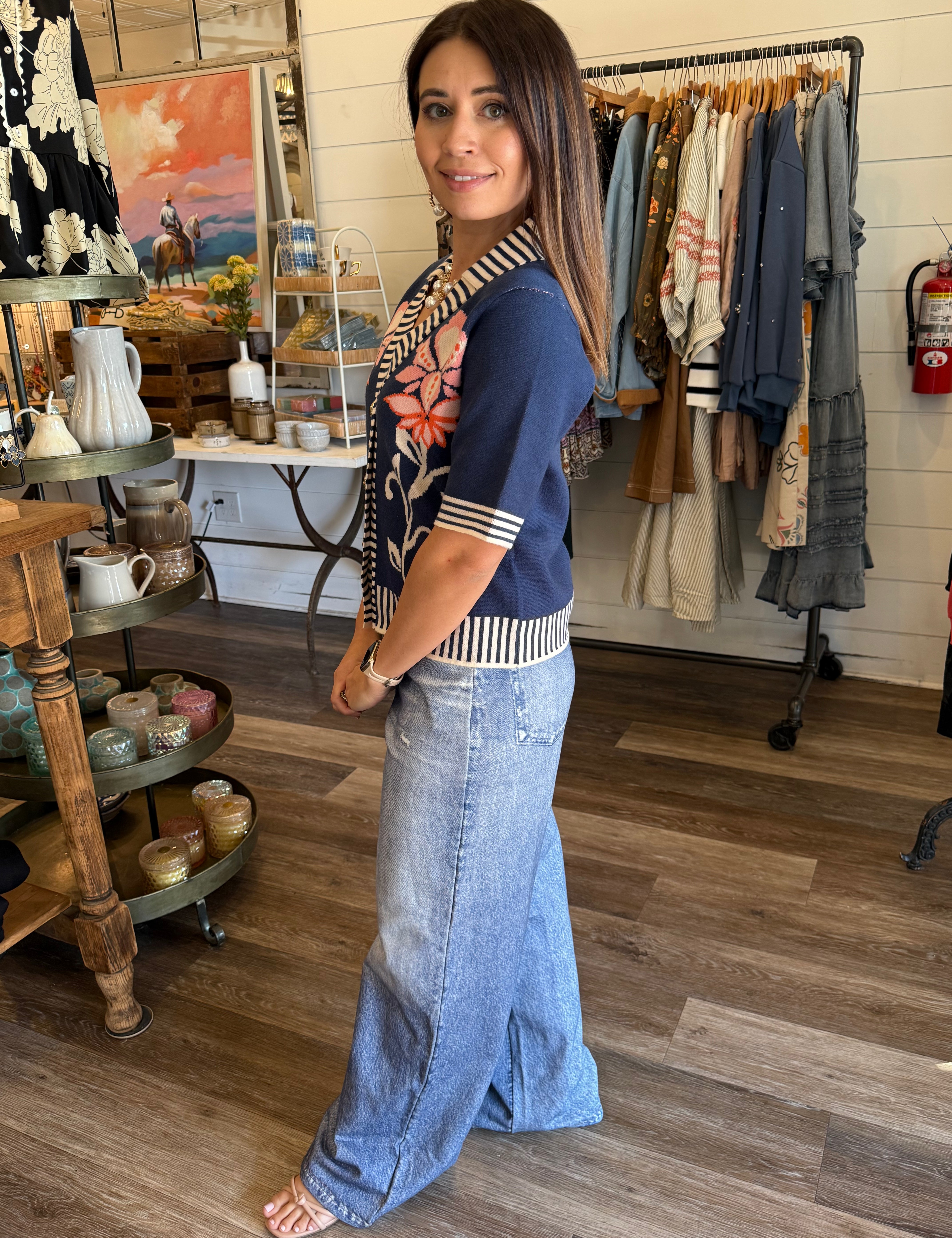 Vicky Wide Leg Jean