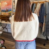 Liz American Flag Sweater