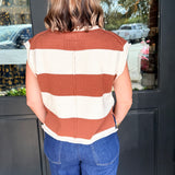 Margie Striped Knit Top