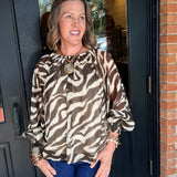 Harper Printed Woven Top