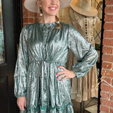 Camille Hunter Green Dress