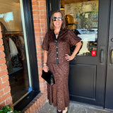 Betsy Animal Print Top