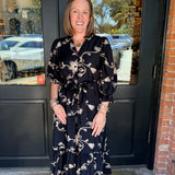 Harley Floral Embroidered Midi Dress
