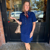 Brenda Denim Mini Dress