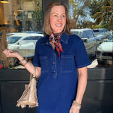 Brenda Denim Mini Dress