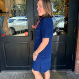 Brenda Denim Mini Dress