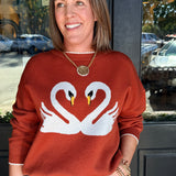 Chelsea Swan Sweater