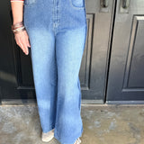 Emily Wide Leg Denim Pants