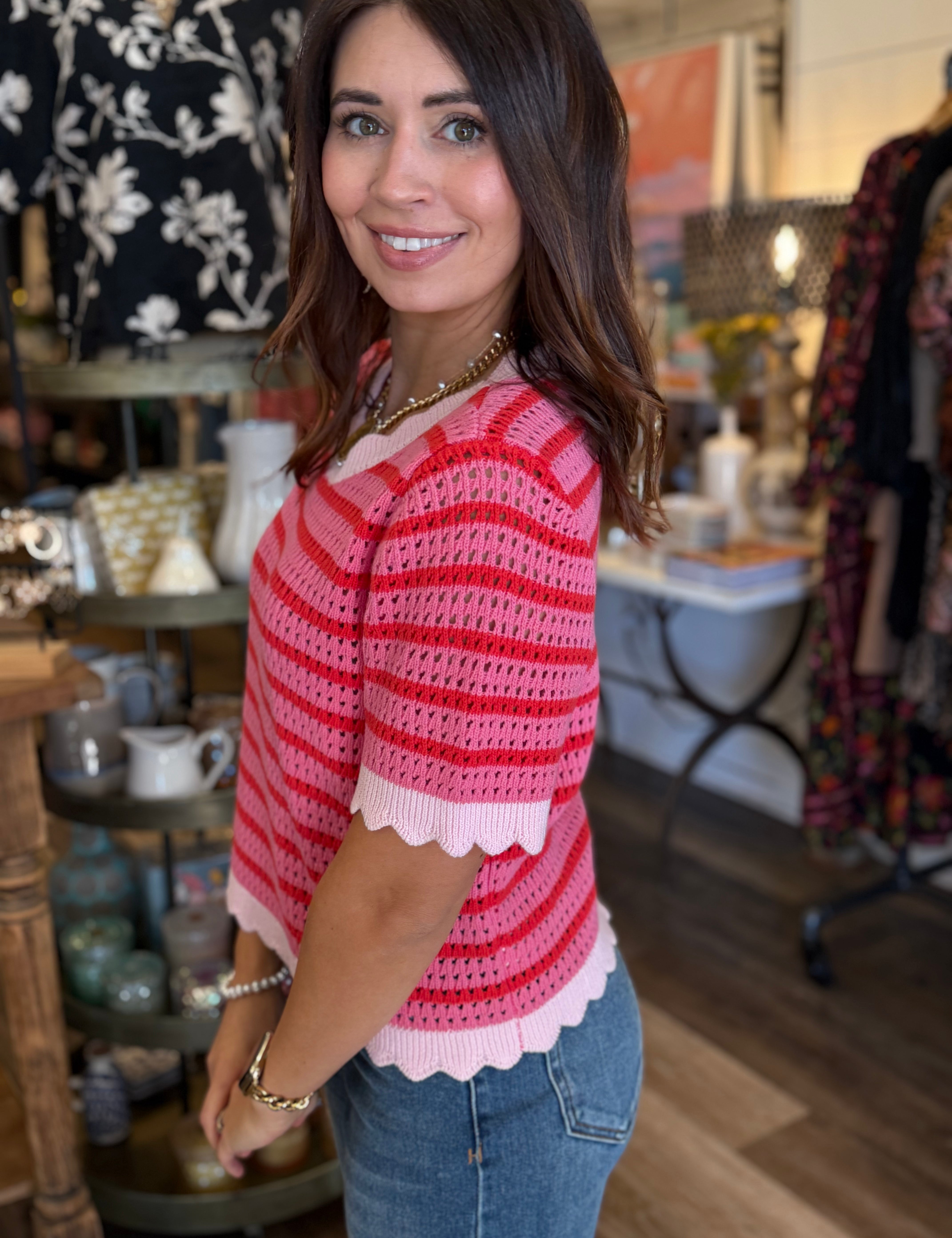 Claire Crochet Sweater