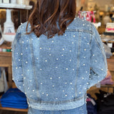 Ally Pearl Denim Jacket