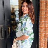 Mirla Floral Puff Sleeve Top