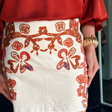 Amie Faux Suede Mini Skirt